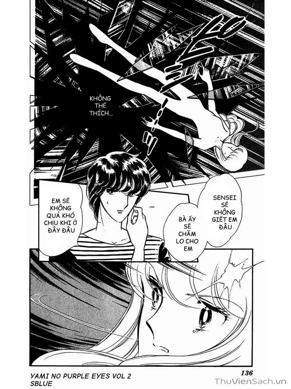 Truyện Tranh Cô Bé Huyền Bí - Yami No Purple Eyes trang 6