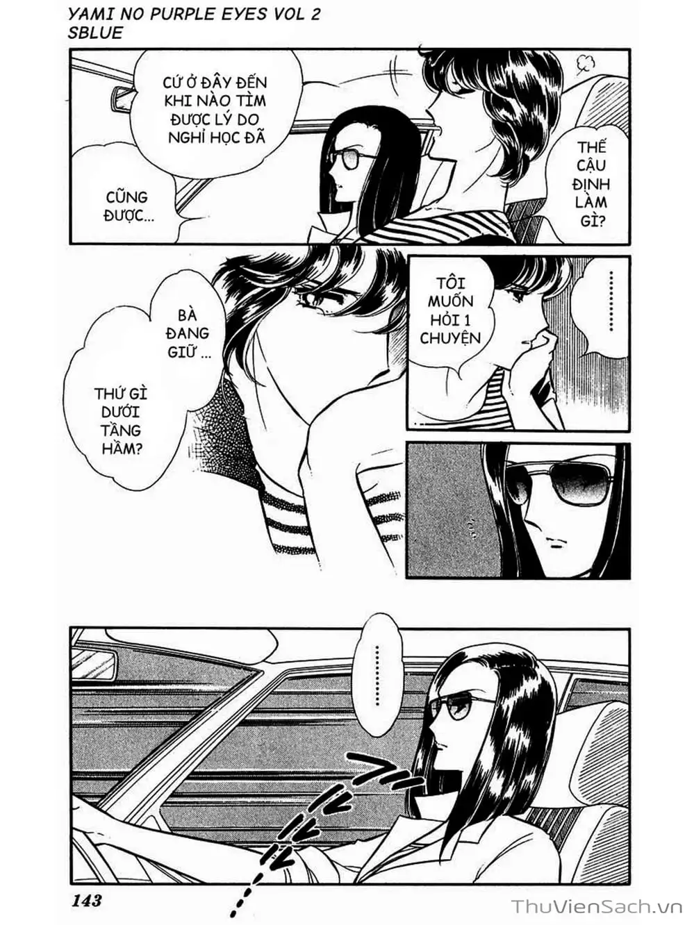 Truyện Tranh Cô Bé Huyền Bí - Yami No Purple Eyes trang 6