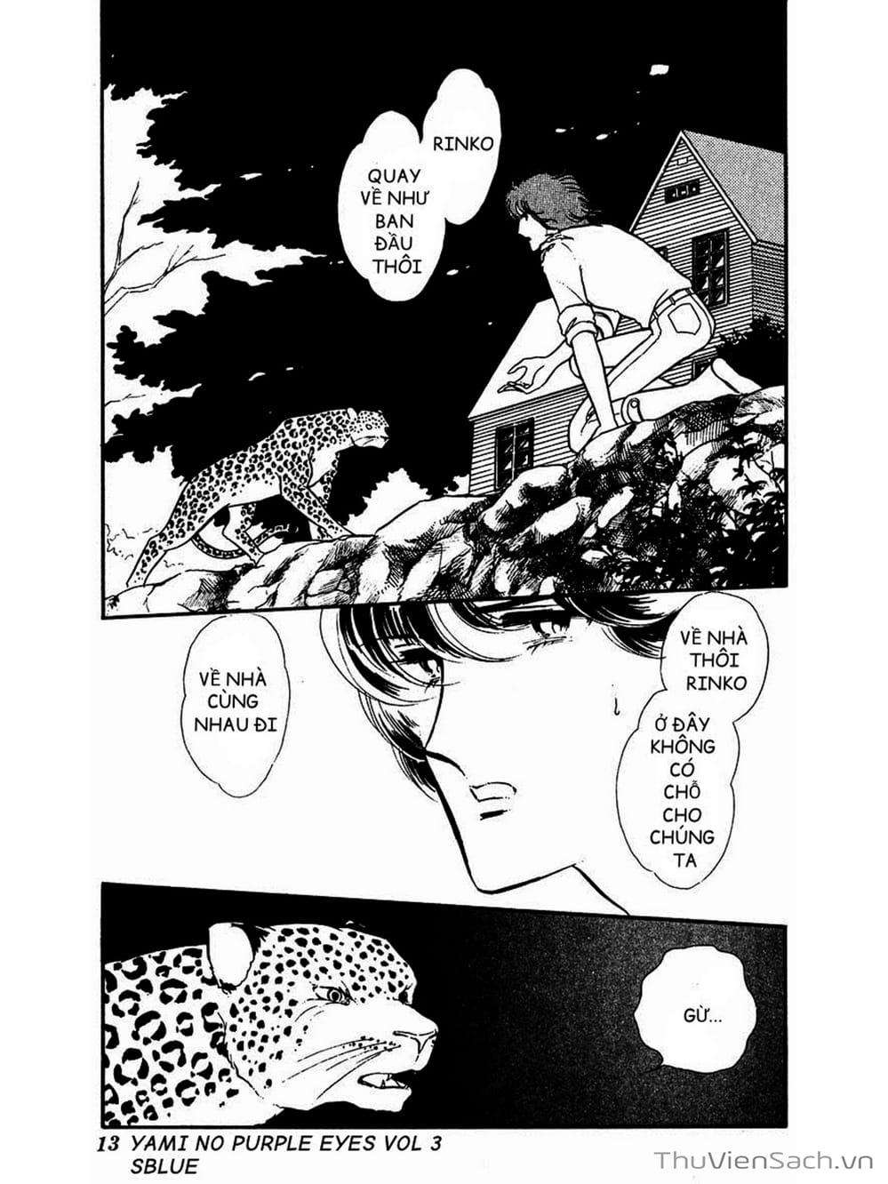 Truyện Tranh Cô Bé Huyền Bí - Yami No Purple Eyes trang 6