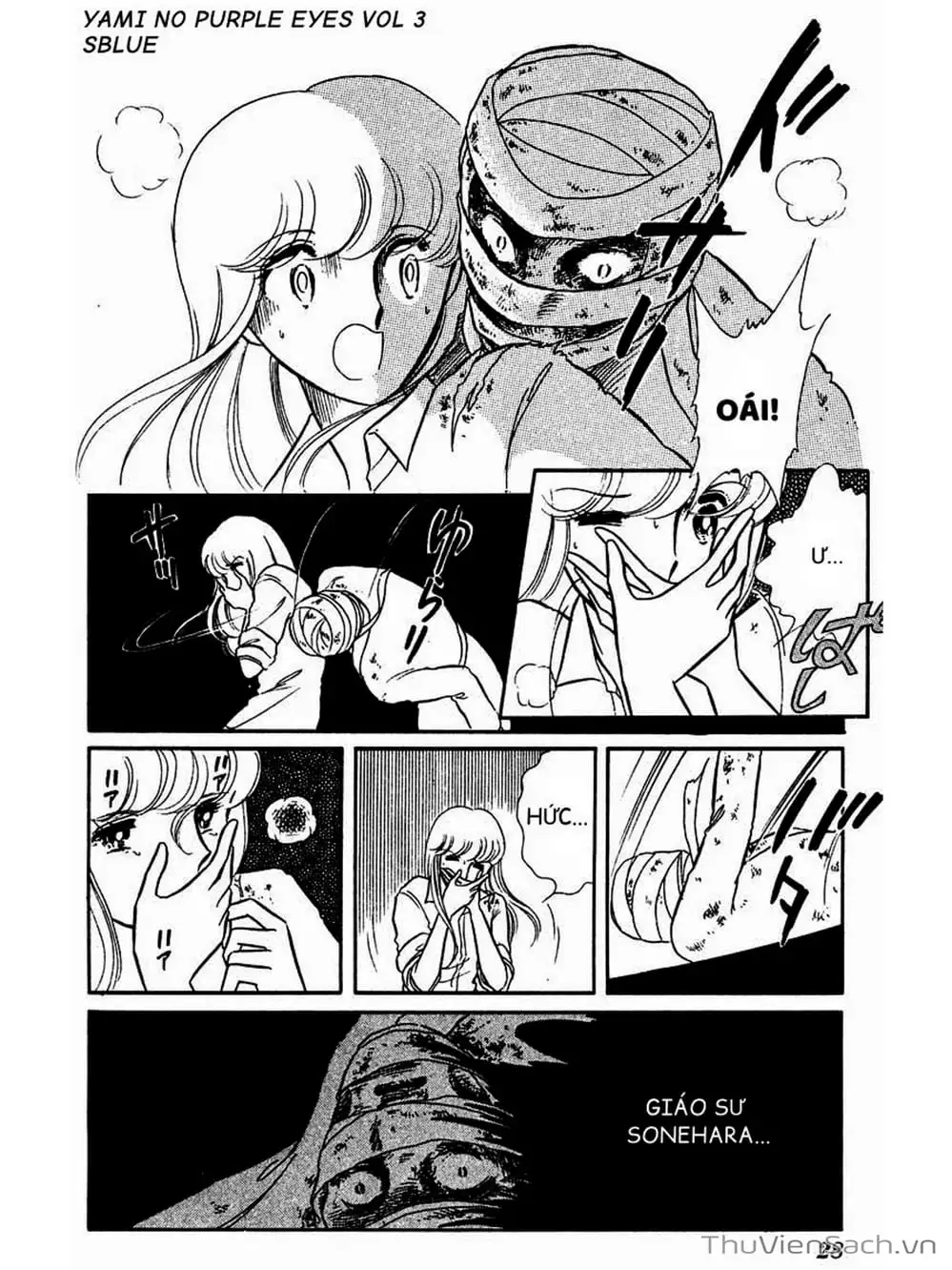 Truyện Tranh Cô Bé Huyền Bí - Yami No Purple Eyes trang 6