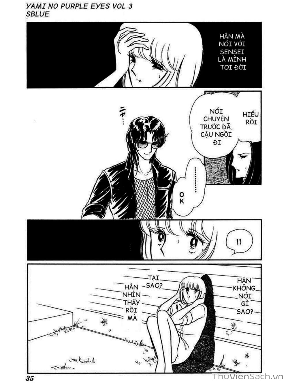 Truyện Tranh Cô Bé Huyền Bí - Yami No Purple Eyes trang 6