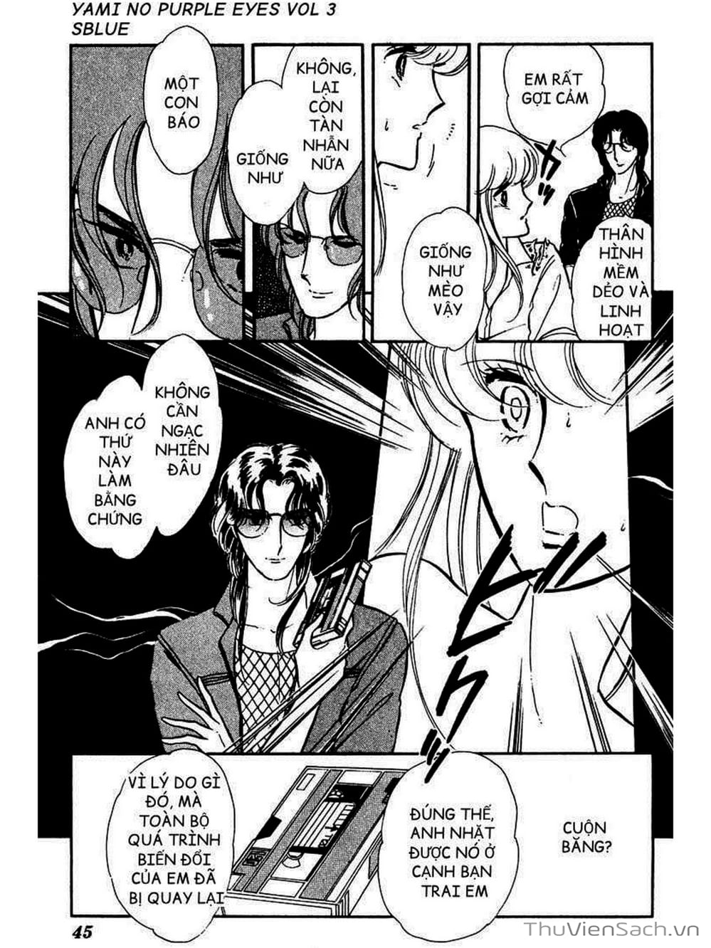 Truyện Tranh Cô Bé Huyền Bí - Yami No Purple Eyes trang 6