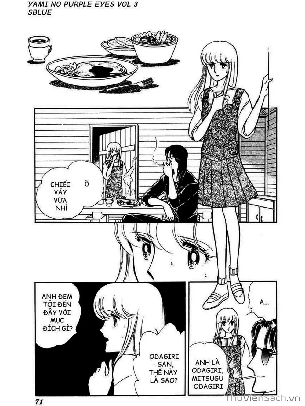 Truyện Tranh Cô Bé Huyền Bí - Yami No Purple Eyes trang 6