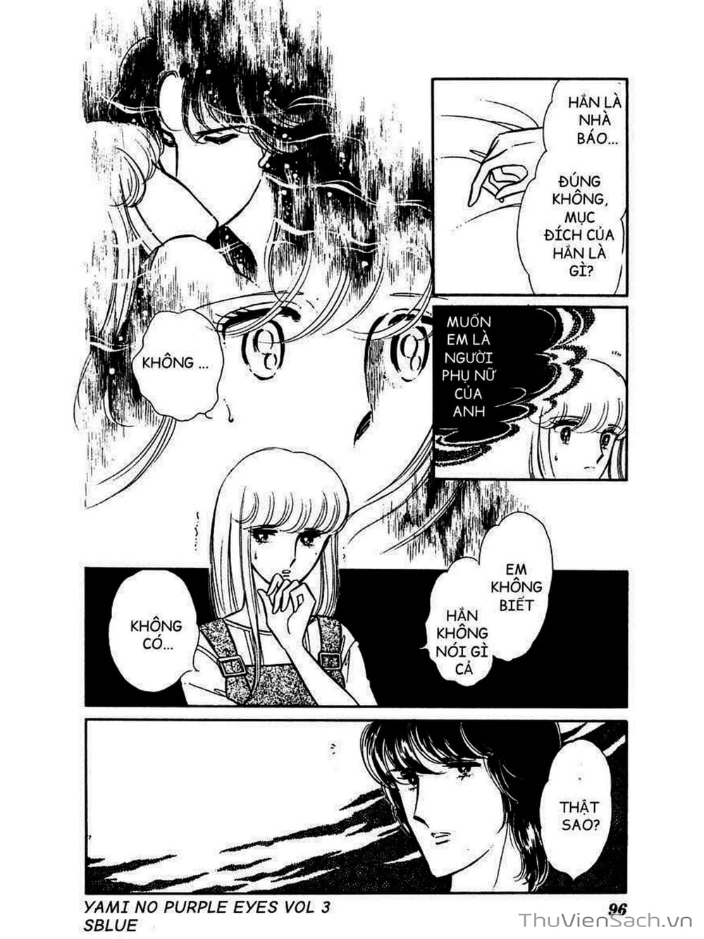 Truyện Tranh Cô Bé Huyền Bí - Yami No Purple Eyes trang 6