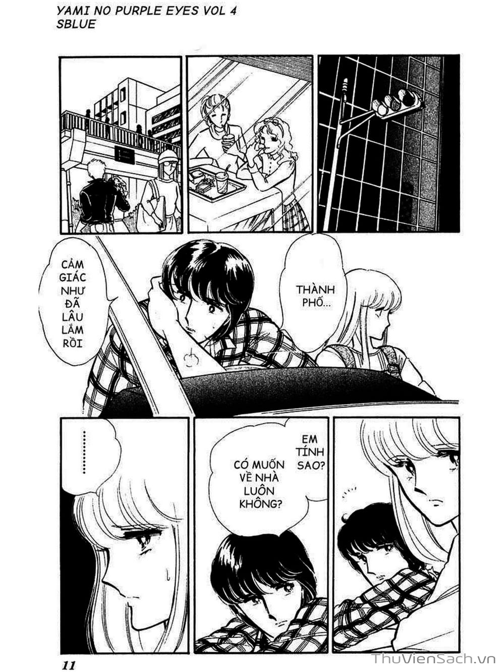 Truyện Tranh Cô Bé Huyền Bí - Yami No Purple Eyes trang 6