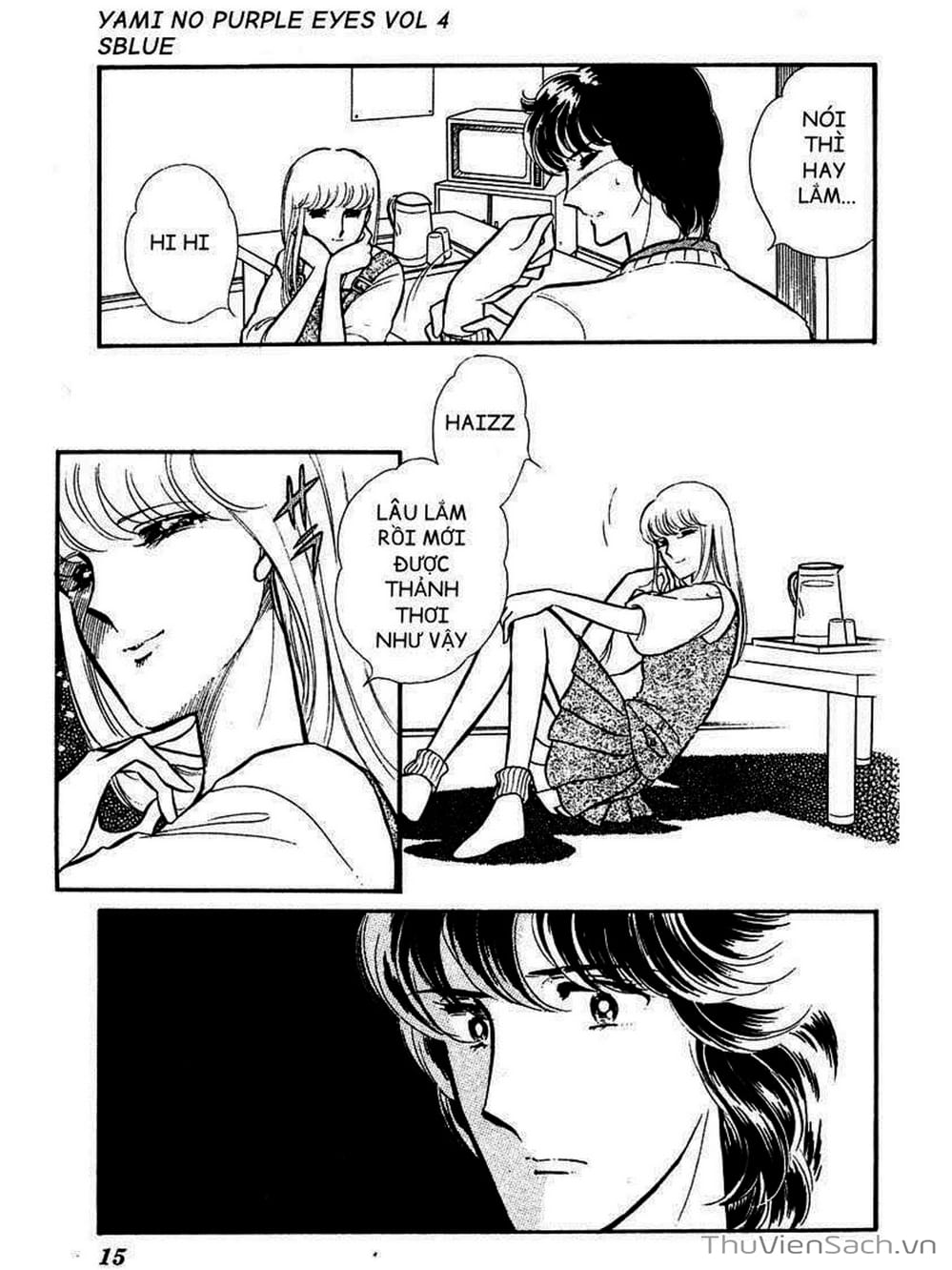 Truyện Tranh Cô Bé Huyền Bí - Yami No Purple Eyes trang 6