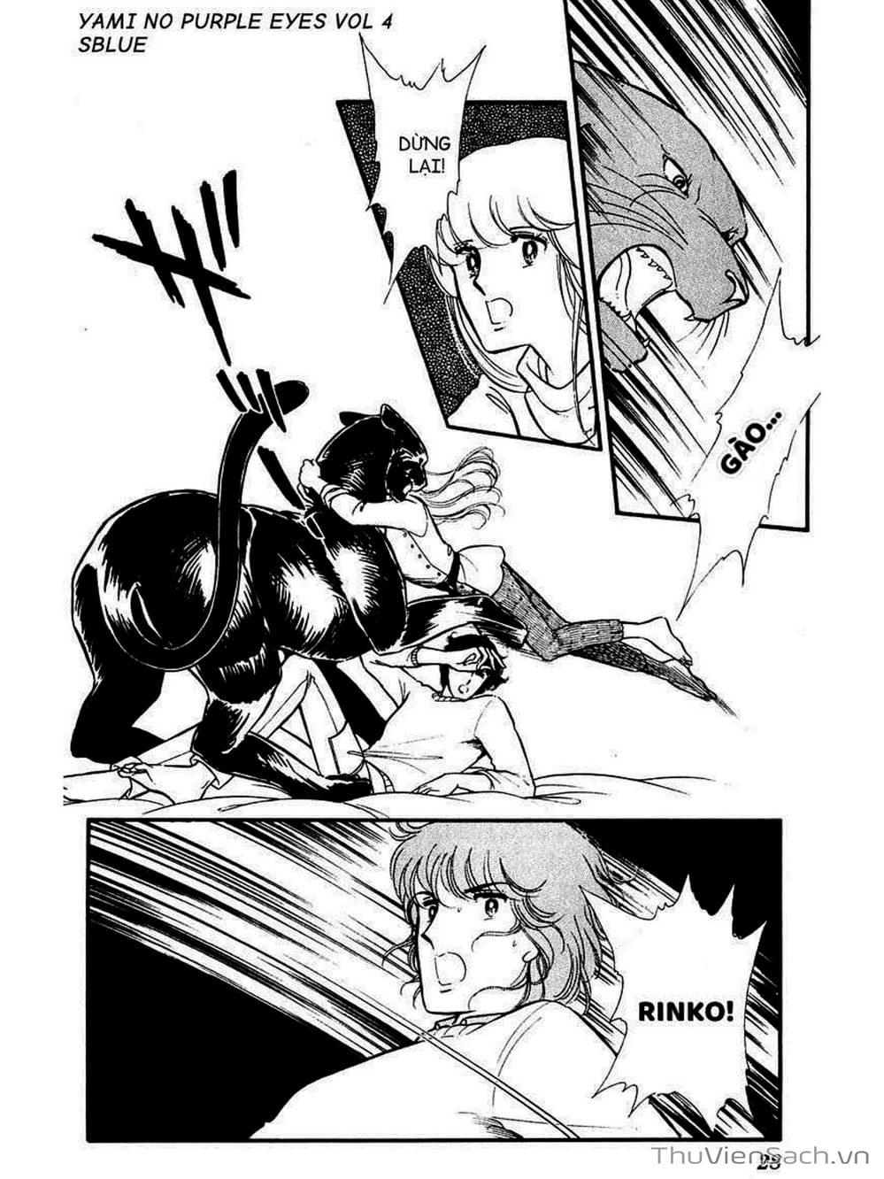 Truyện Tranh Cô Bé Huyền Bí - Yami No Purple Eyes trang 6