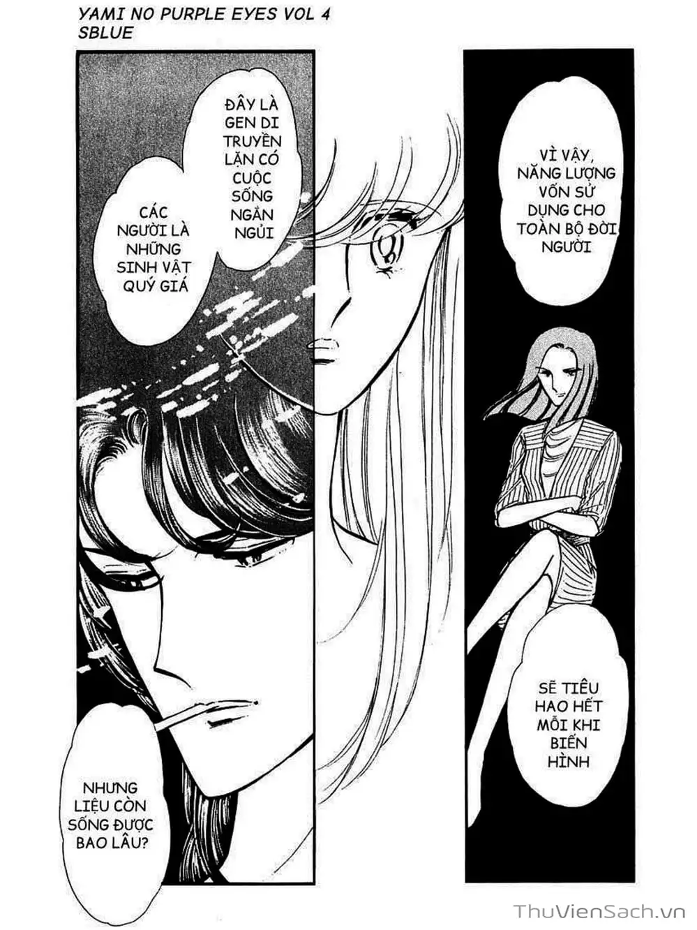 Truyện Tranh Cô Bé Huyền Bí - Yami No Purple Eyes trang 6