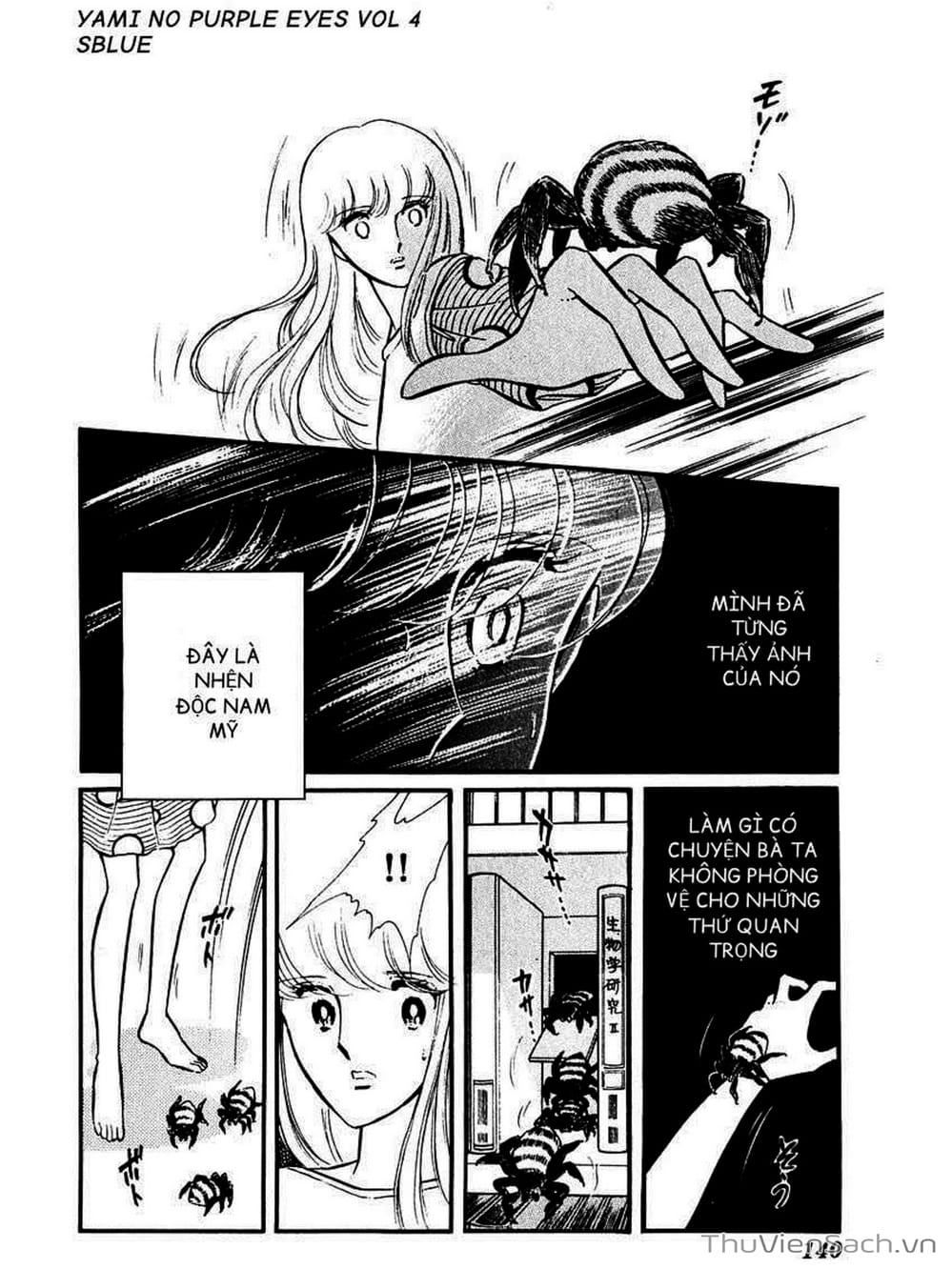 Truyện Tranh Cô Bé Huyền Bí - Yami No Purple Eyes trang 6