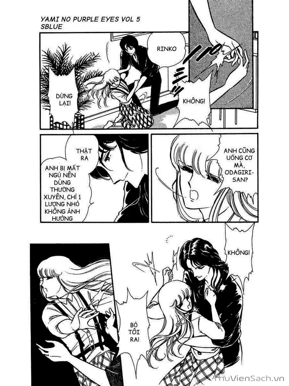 Truyện Tranh Cô Bé Huyền Bí - Yami No Purple Eyes trang 6
