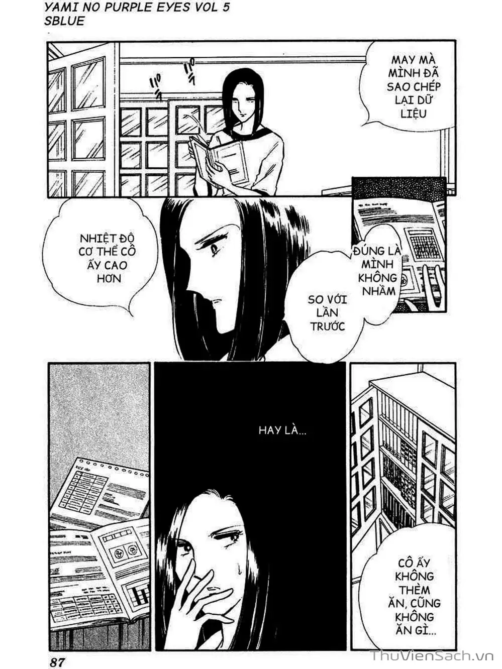 Truyện Tranh Cô Bé Huyền Bí - Yami No Purple Eyes trang 6