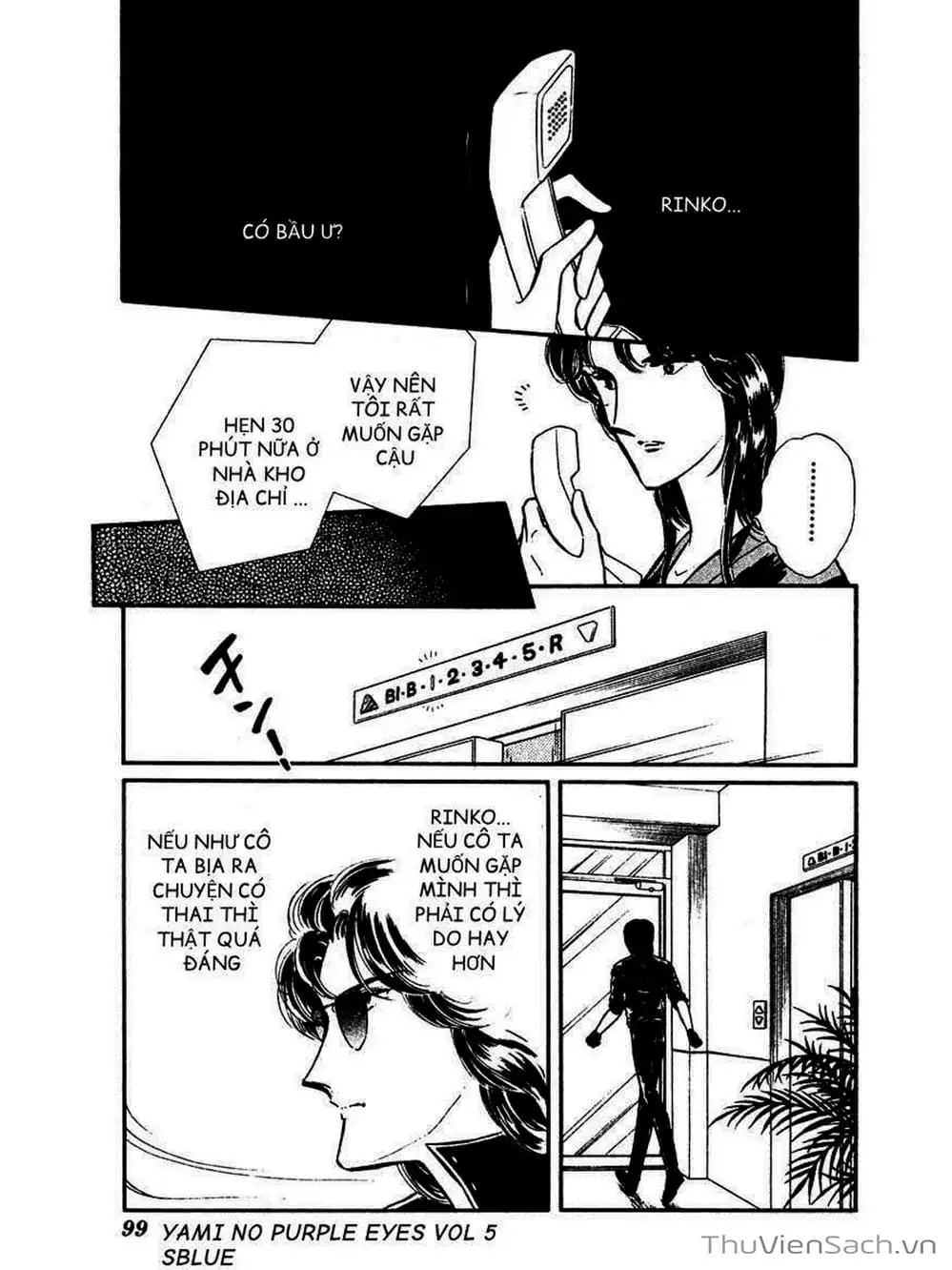 Truyện Tranh Cô Bé Huyền Bí - Yami No Purple Eyes trang 6