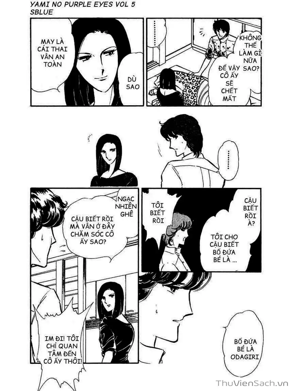 Truyện Tranh Cô Bé Huyền Bí - Yami No Purple Eyes trang 6