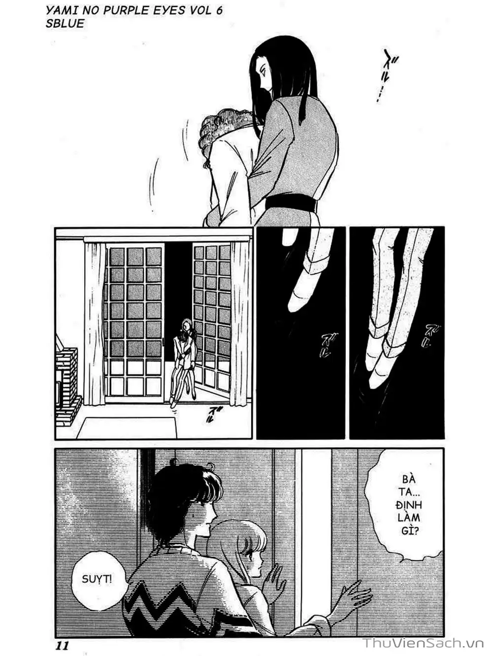 Truyện Tranh Cô Bé Huyền Bí - Yami No Purple Eyes trang 6