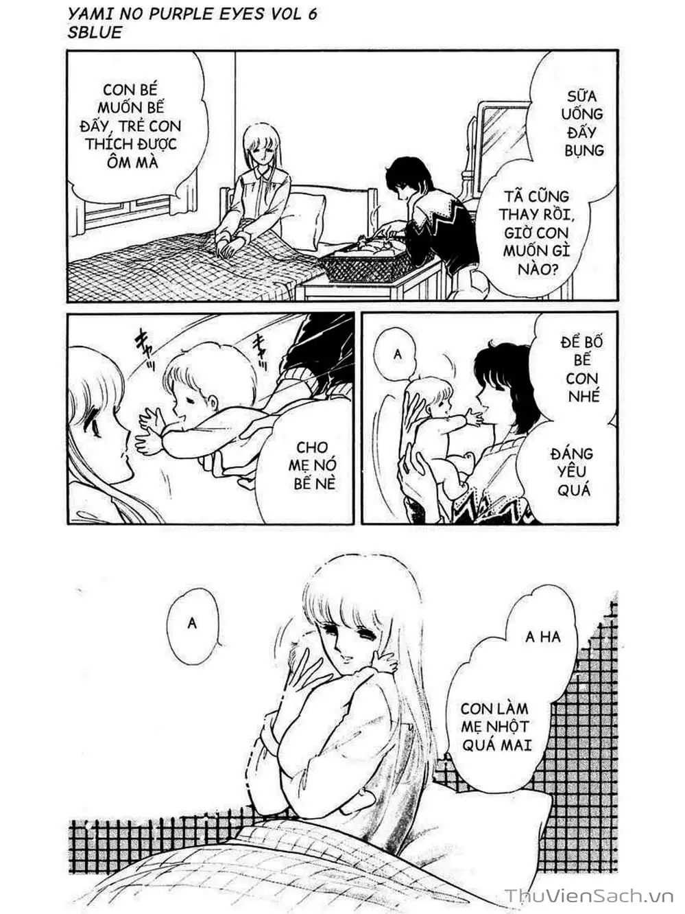 Truyện Tranh Cô Bé Huyền Bí - Yami No Purple Eyes trang 6