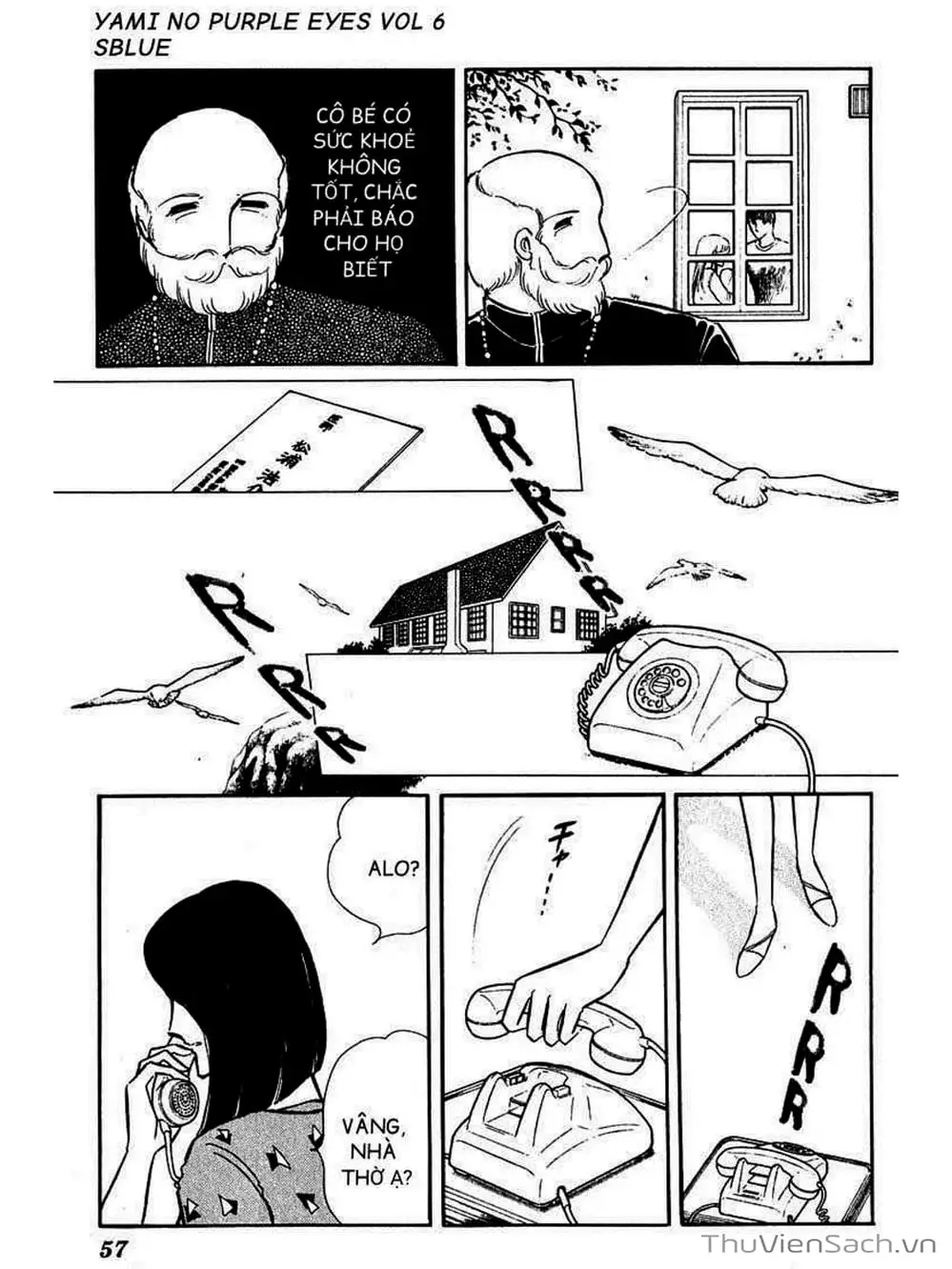 Truyện Tranh Cô Bé Huyền Bí - Yami No Purple Eyes trang 6