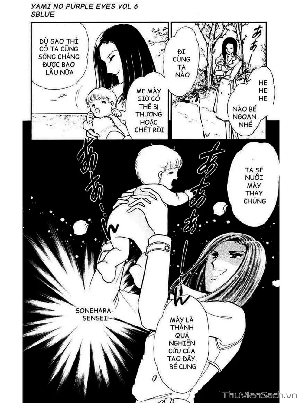 Truyện Tranh Cô Bé Huyền Bí - Yami No Purple Eyes trang 6