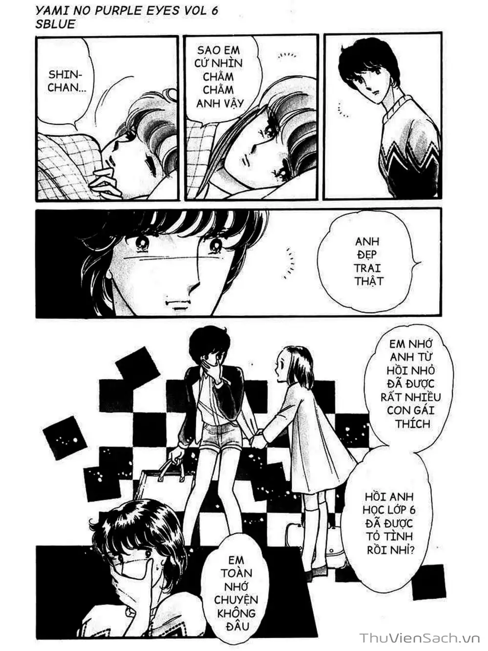 Truyện Tranh Cô Bé Huyền Bí - Yami No Purple Eyes trang 6