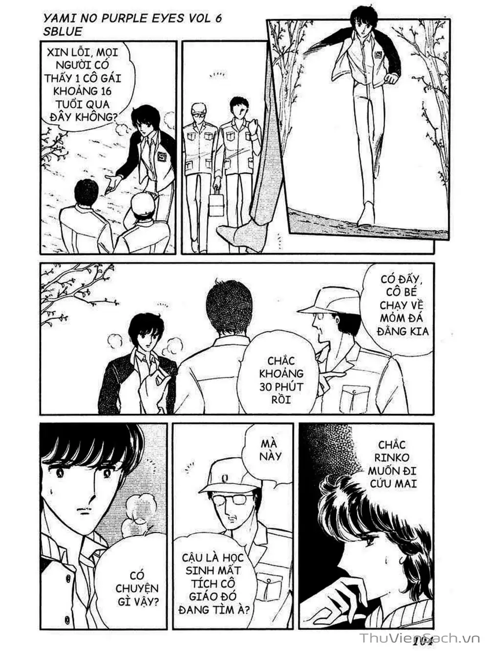 Truyện Tranh Cô Bé Huyền Bí - Yami No Purple Eyes trang 6
