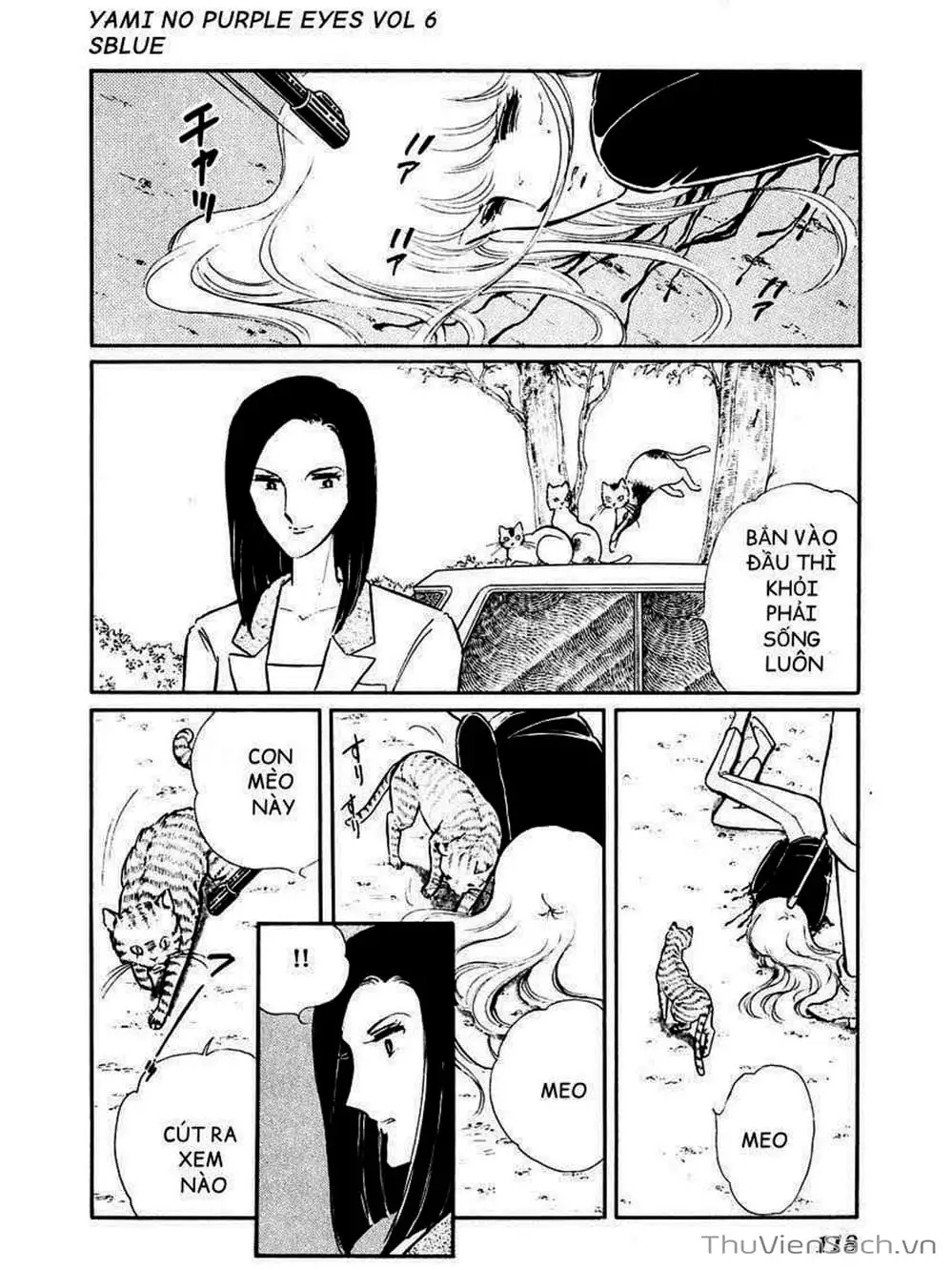 Truyện Tranh Cô Bé Huyền Bí - Yami No Purple Eyes trang 6