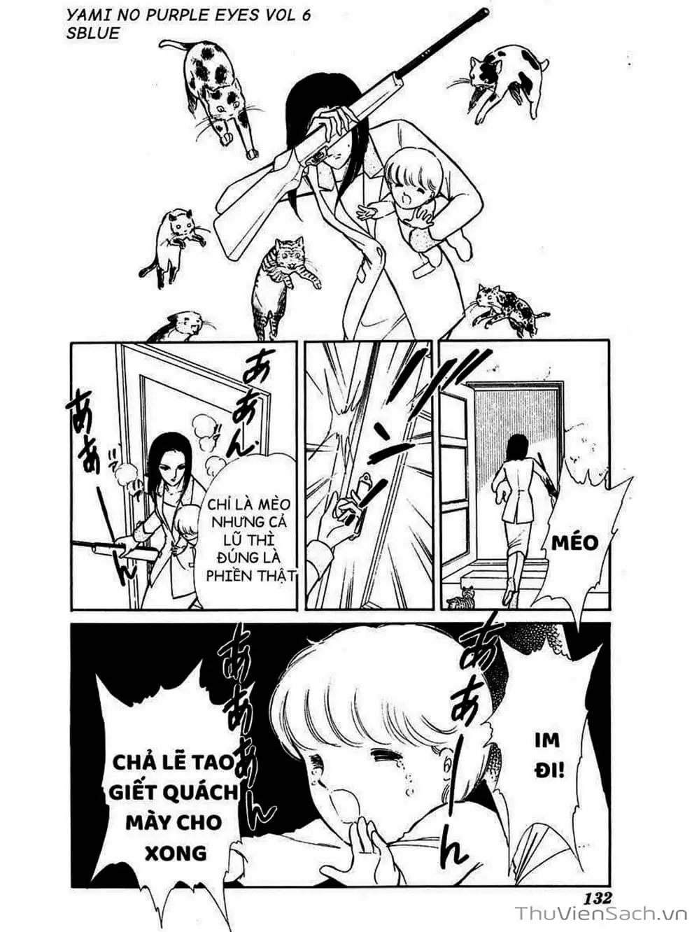 Truyện Tranh Cô Bé Huyền Bí - Yami No Purple Eyes trang 6
