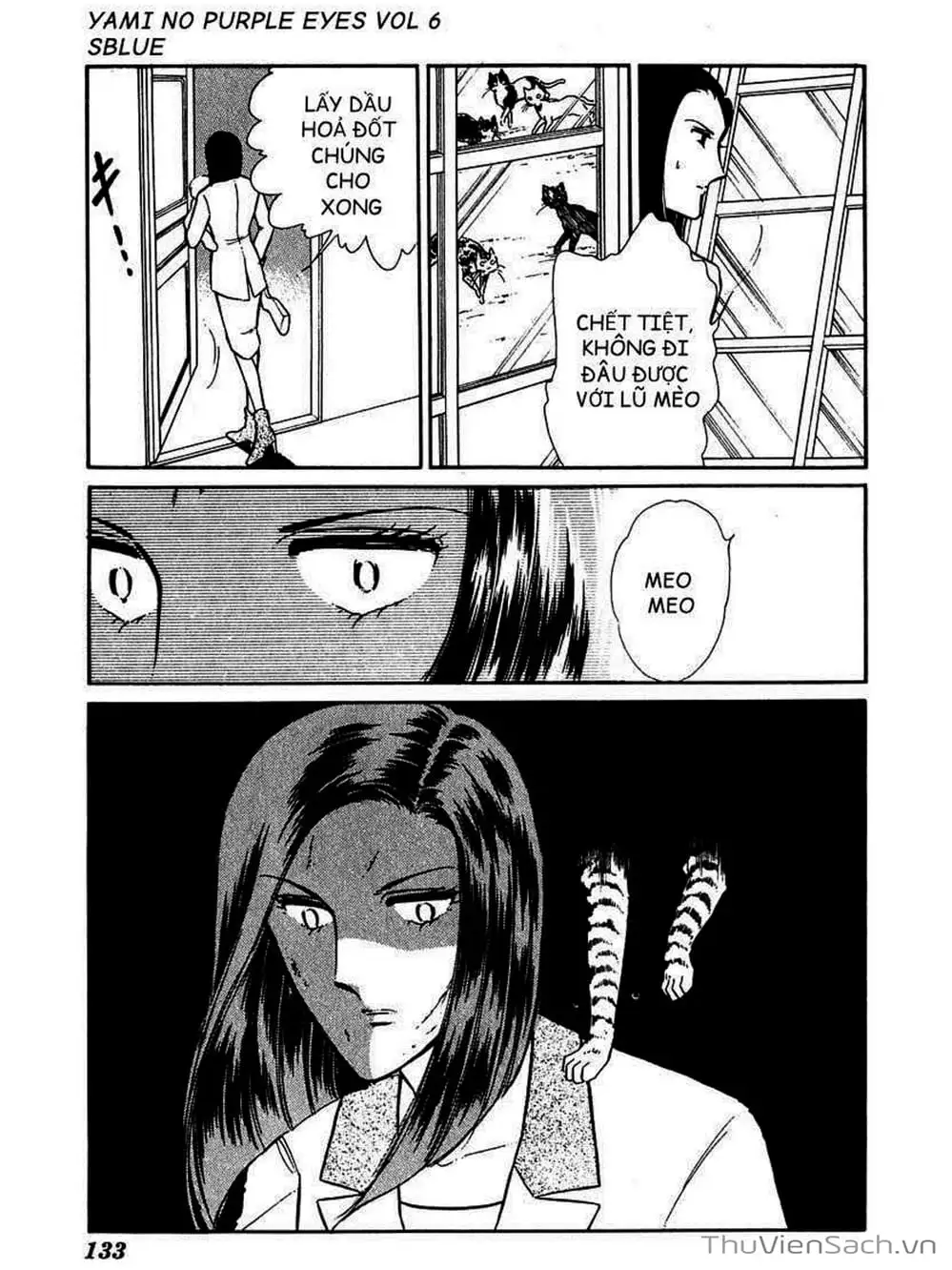 Truyện Tranh Cô Bé Huyền Bí - Yami No Purple Eyes trang 6