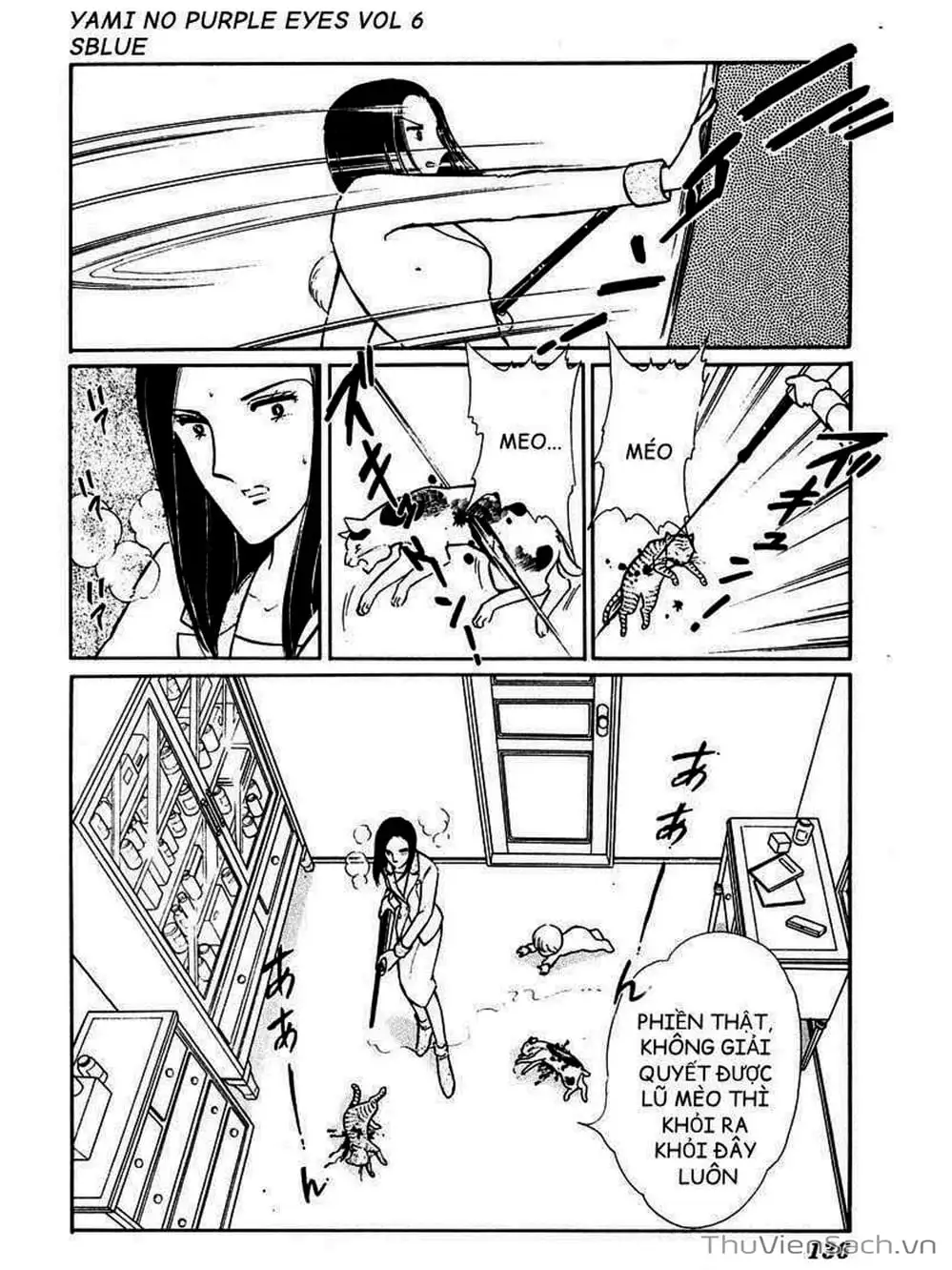 Truyện Tranh Cô Bé Huyền Bí - Yami No Purple Eyes trang 6