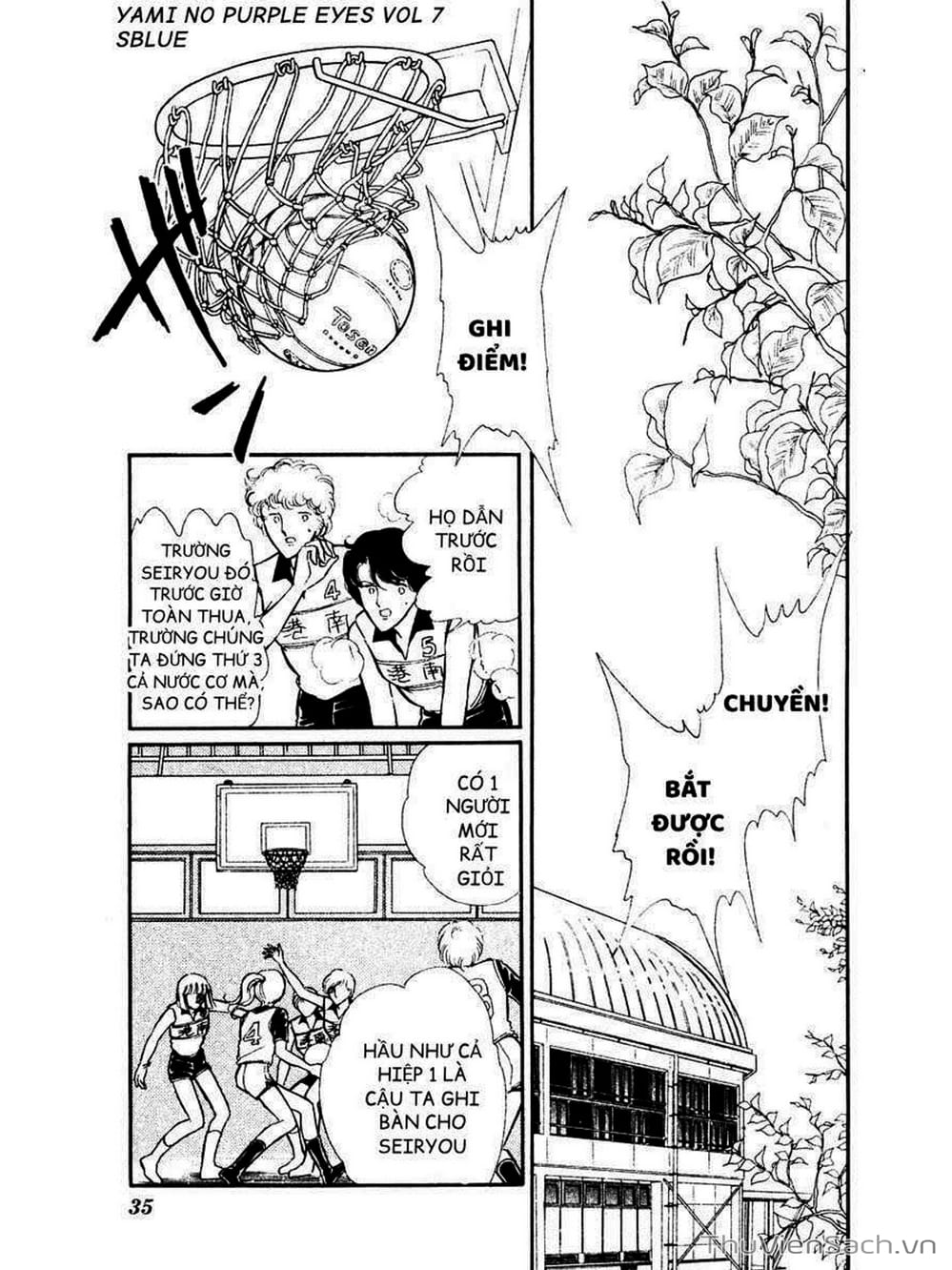 Truyện Tranh Cô Bé Huyền Bí - Yami No Purple Eyes trang 6