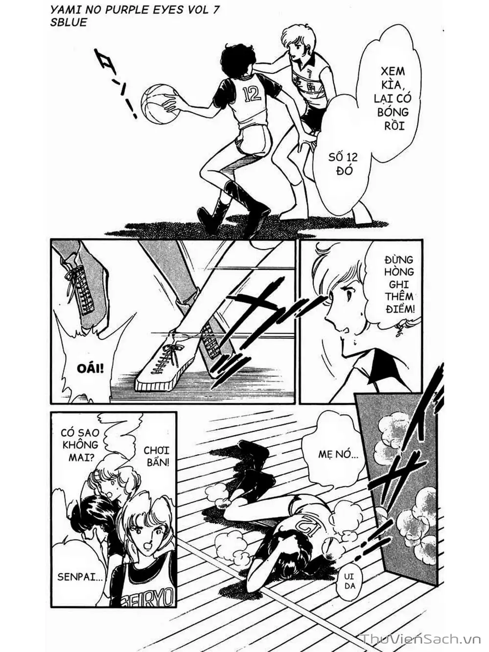 Truyện Tranh Cô Bé Huyền Bí - Yami No Purple Eyes trang 6