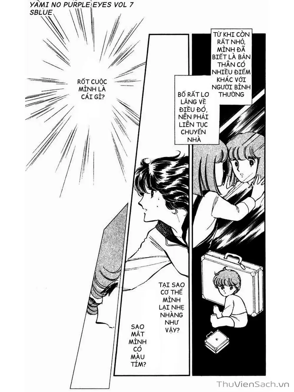 Truyện Tranh Cô Bé Huyền Bí - Yami No Purple Eyes trang 6