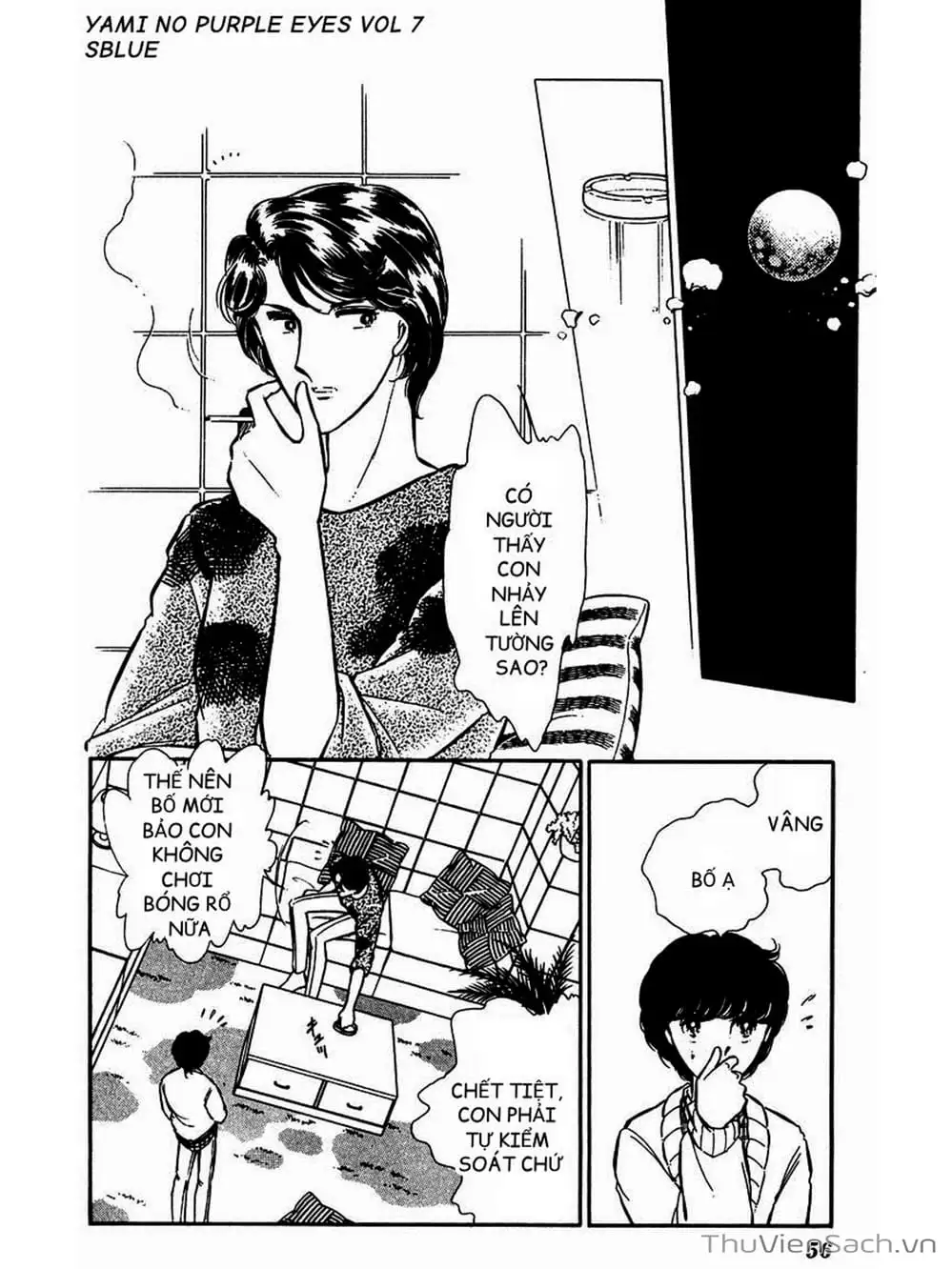 Truyện Tranh Cô Bé Huyền Bí - Yami No Purple Eyes trang 6