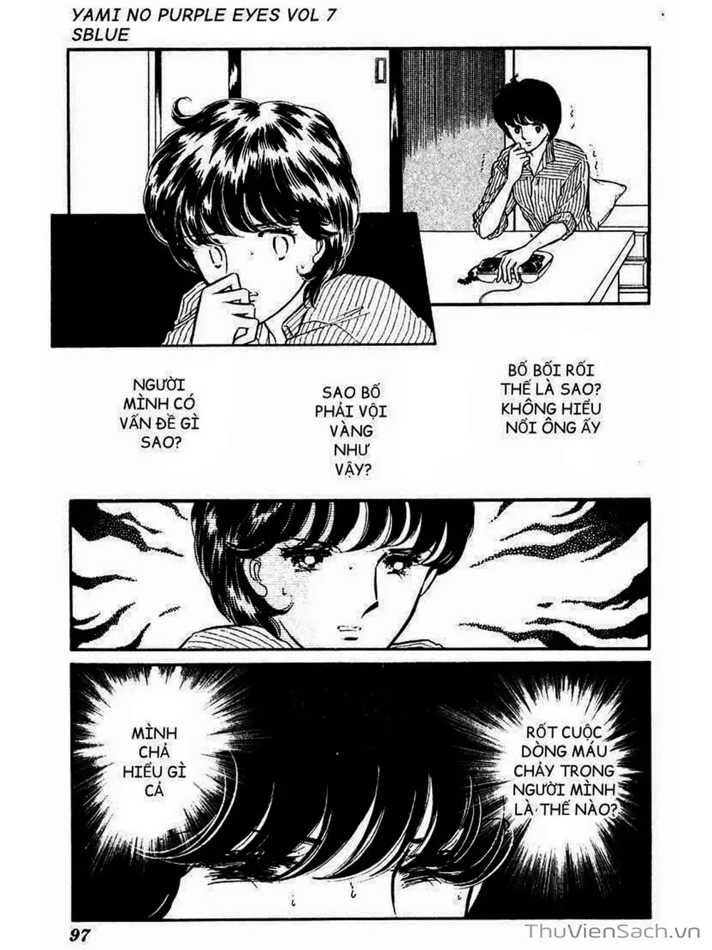 Truyện Tranh Cô Bé Huyền Bí - Yami No Purple Eyes trang 6