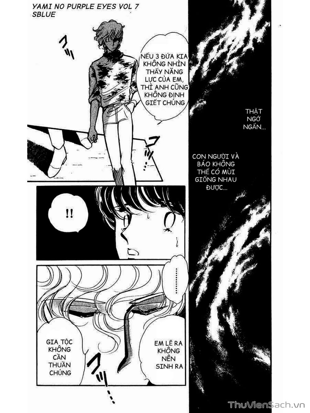 Truyện Tranh Cô Bé Huyền Bí - Yami No Purple Eyes trang 6