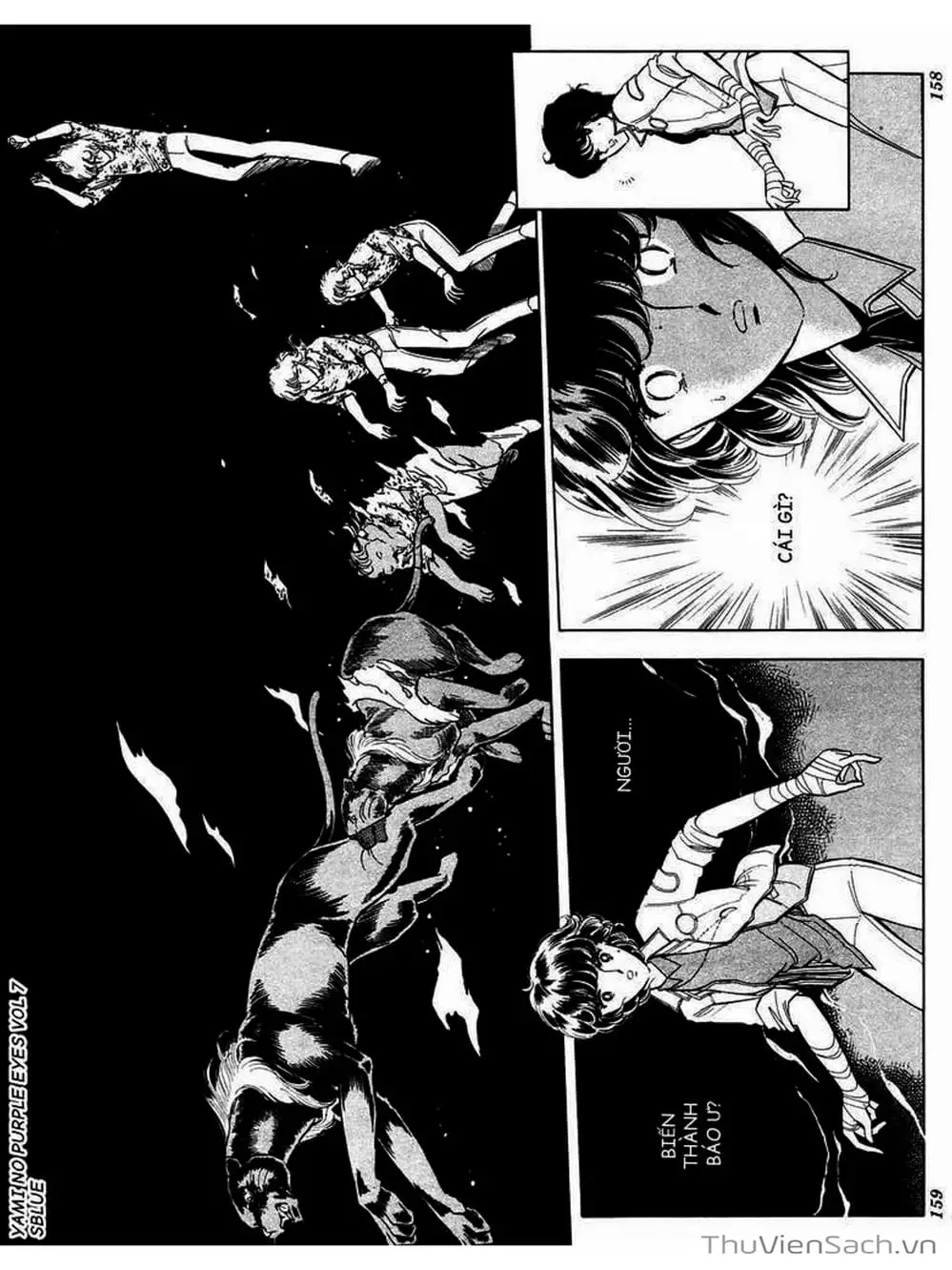 Truyện Tranh Cô Bé Huyền Bí - Yami No Purple Eyes trang 6