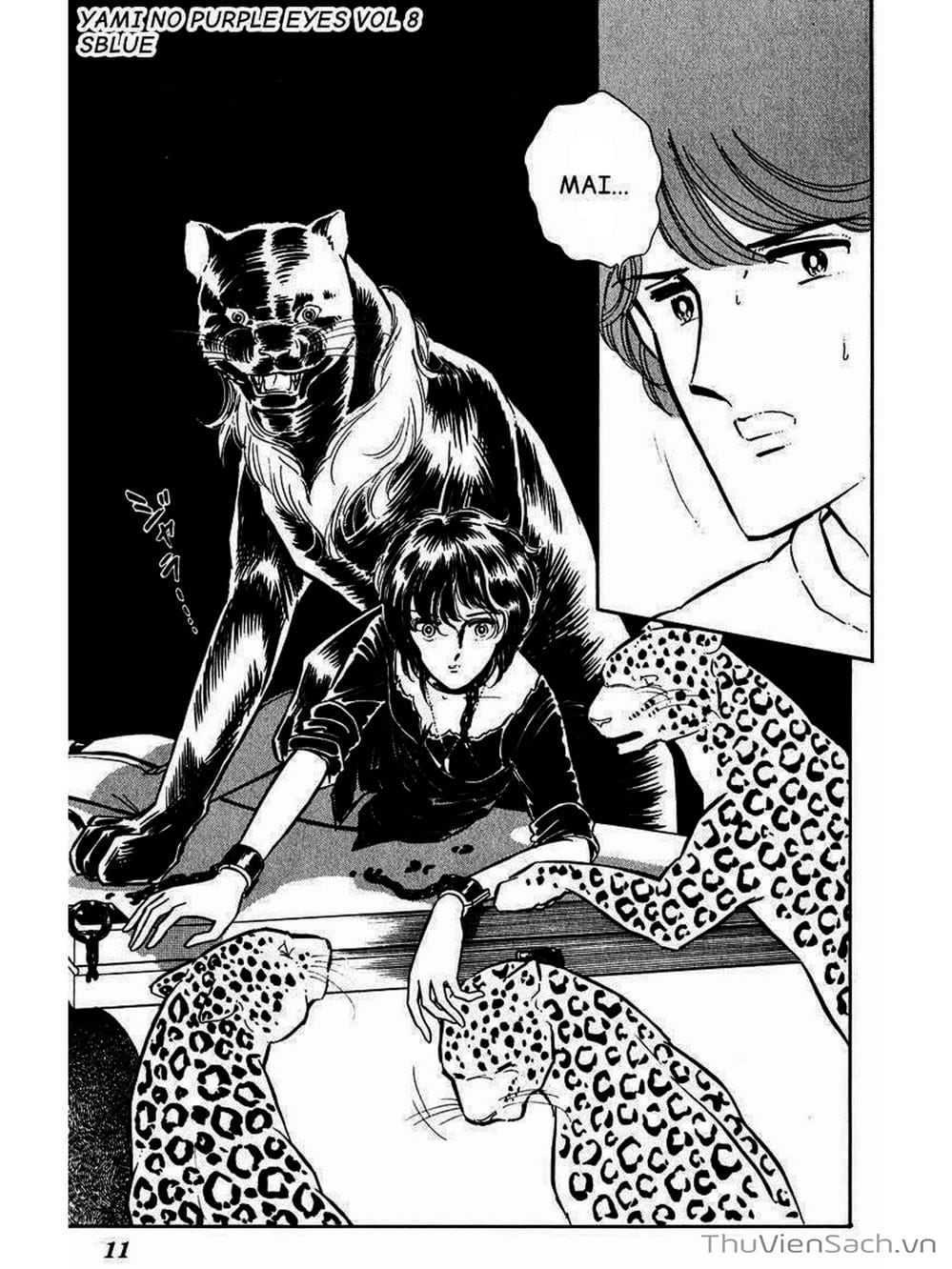 Truyện Tranh Cô Bé Huyền Bí - Yami No Purple Eyes trang 6