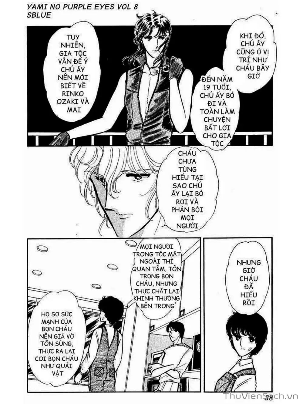 Truyện Tranh Cô Bé Huyền Bí - Yami No Purple Eyes trang 6