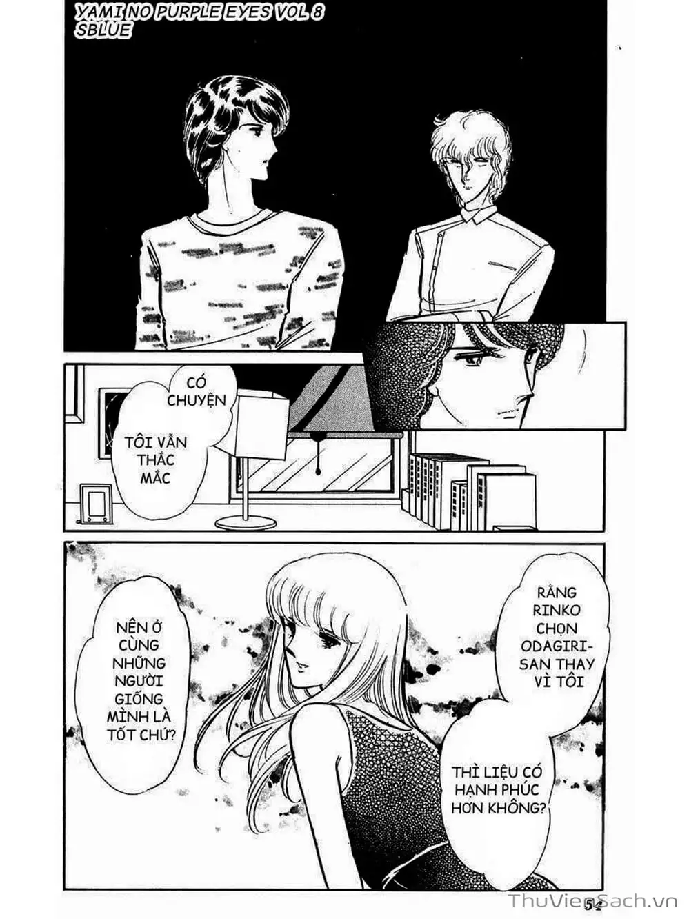 Truyện Tranh Cô Bé Huyền Bí - Yami No Purple Eyes trang 6