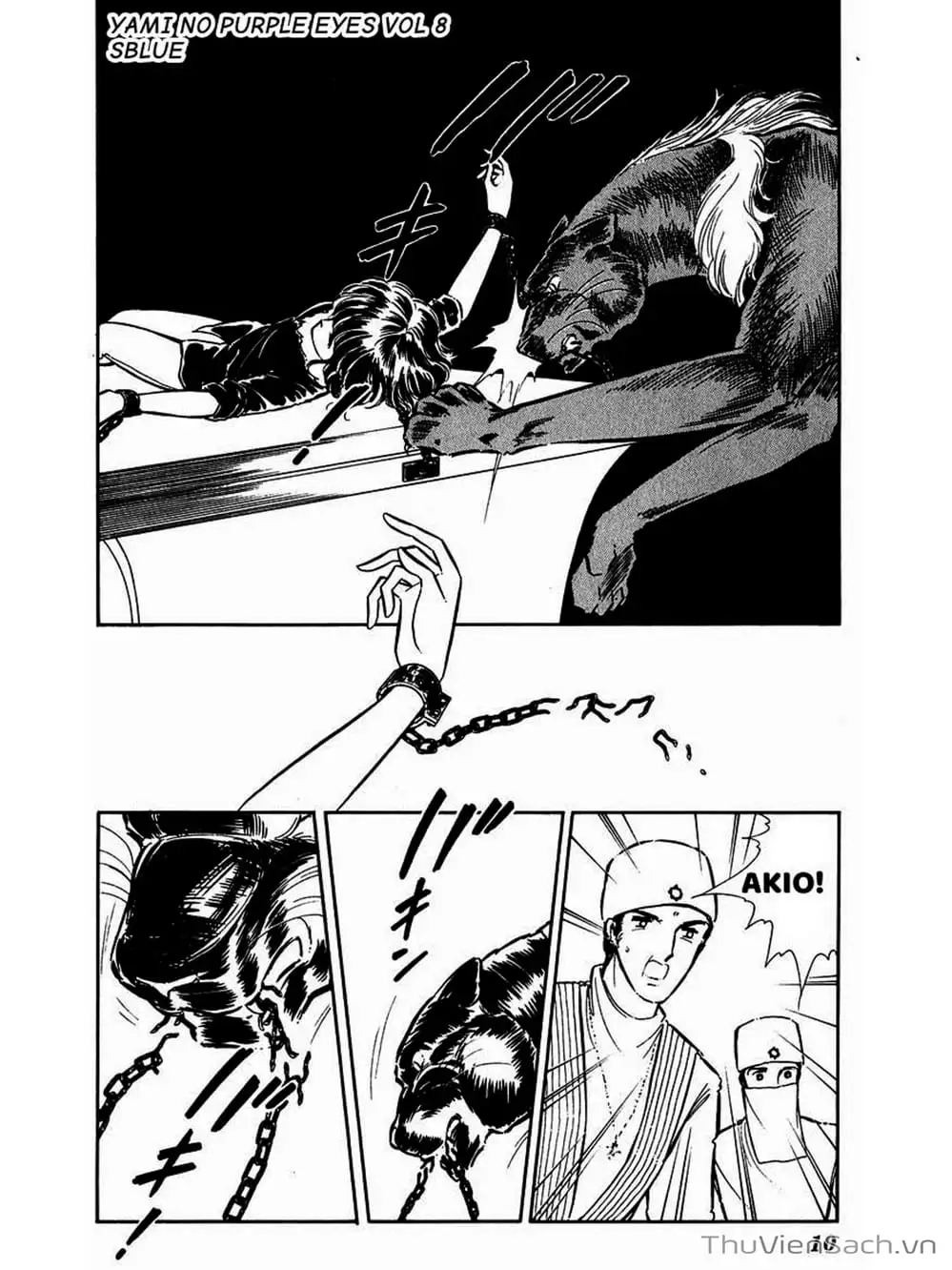 Truyện Tranh Cô Bé Huyền Bí - Yami No Purple Eyes trang 6