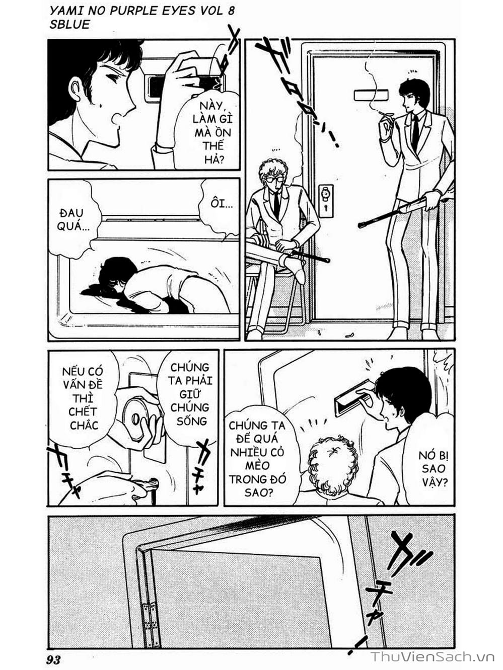 Truyện Tranh Cô Bé Huyền Bí - Yami No Purple Eyes trang 6