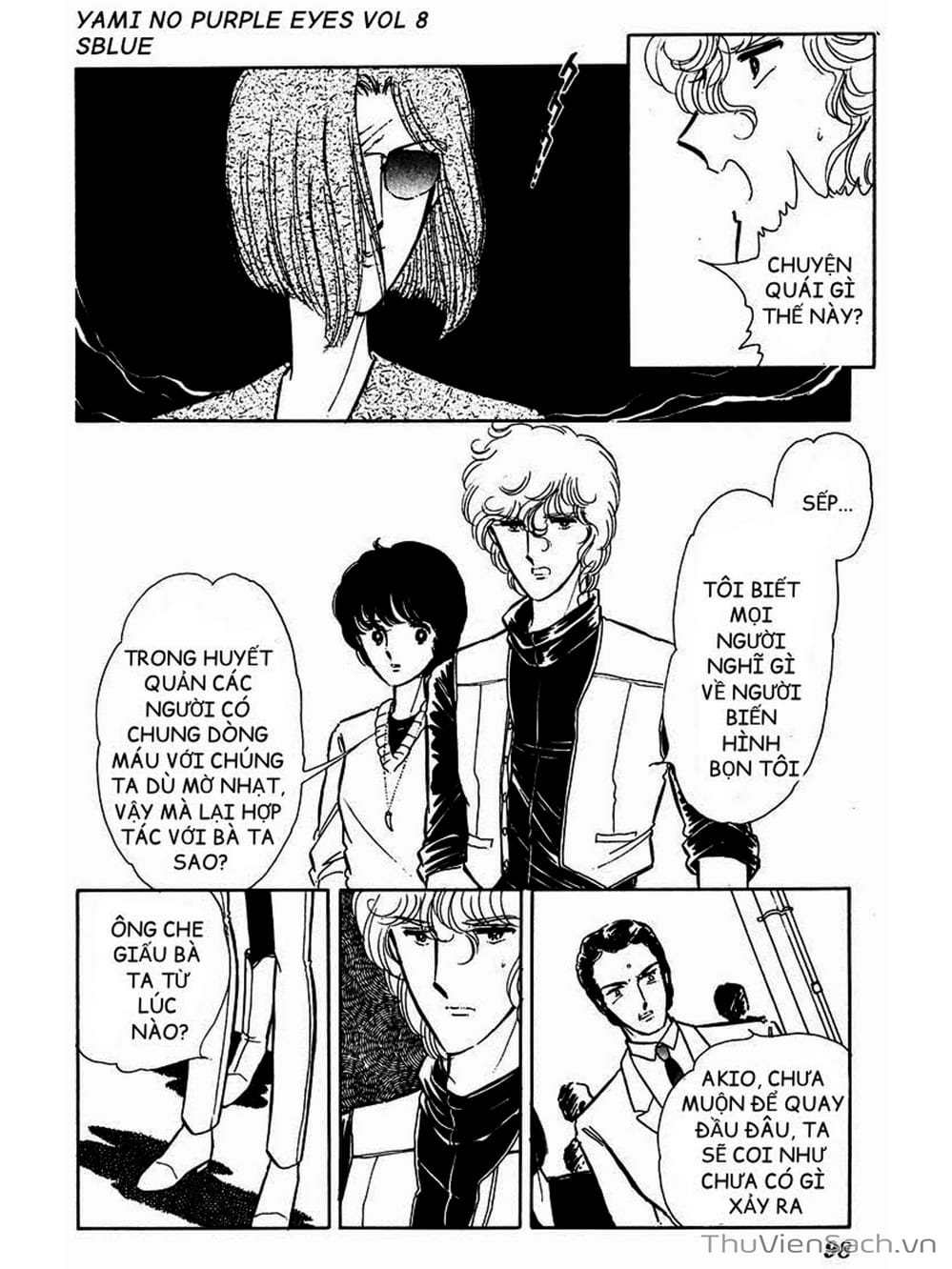 Truyện Tranh Cô Bé Huyền Bí - Yami No Purple Eyes trang 6