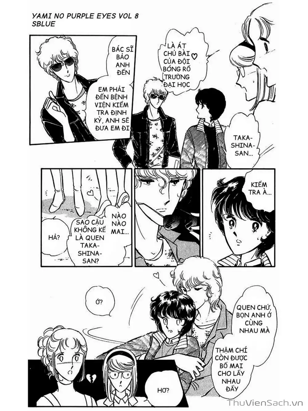 Truyện Tranh Cô Bé Huyền Bí - Yami No Purple Eyes trang 6
