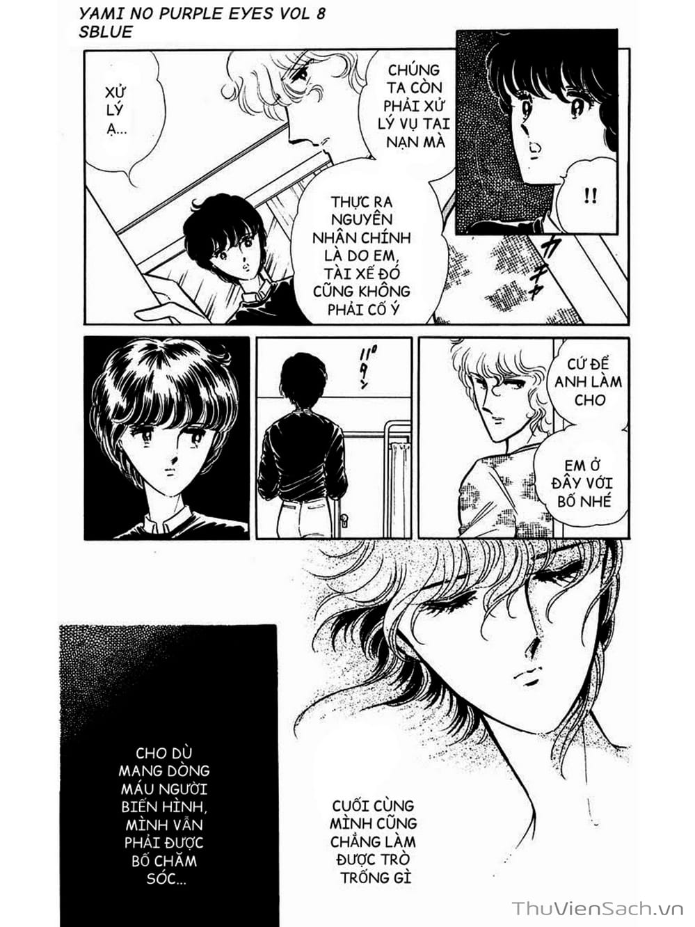 Truyện Tranh Cô Bé Huyền Bí - Yami No Purple Eyes trang 6