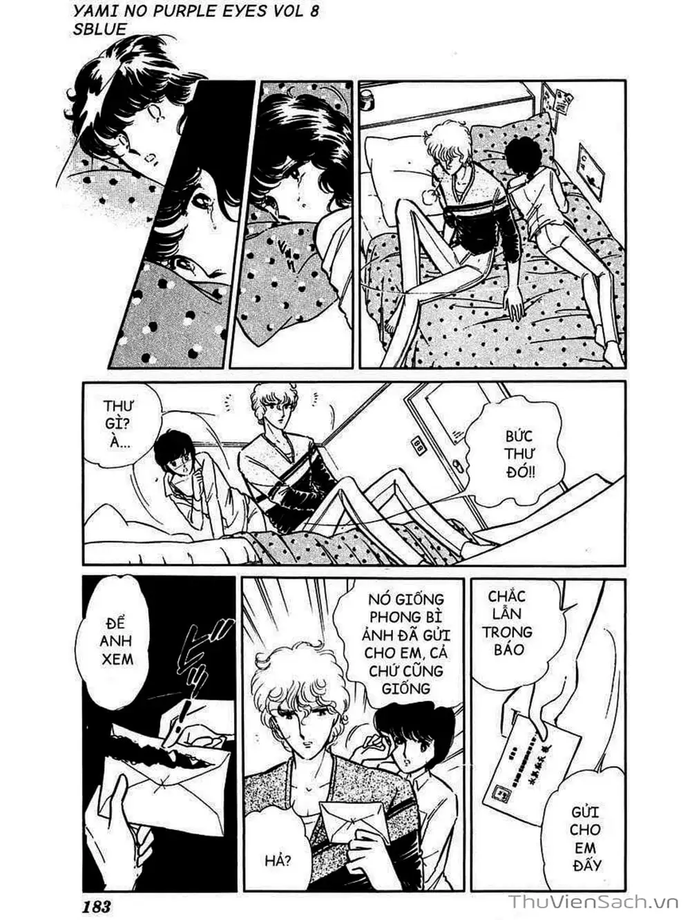Truyện Tranh Cô Bé Huyền Bí - Yami No Purple Eyes trang 6