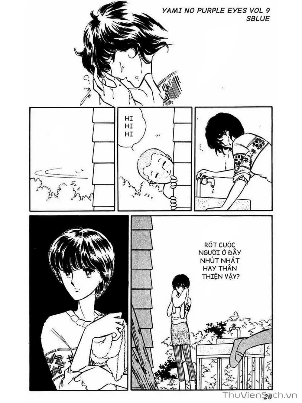 Truyện Tranh Cô Bé Huyền Bí - Yami No Purple Eyes trang 6
