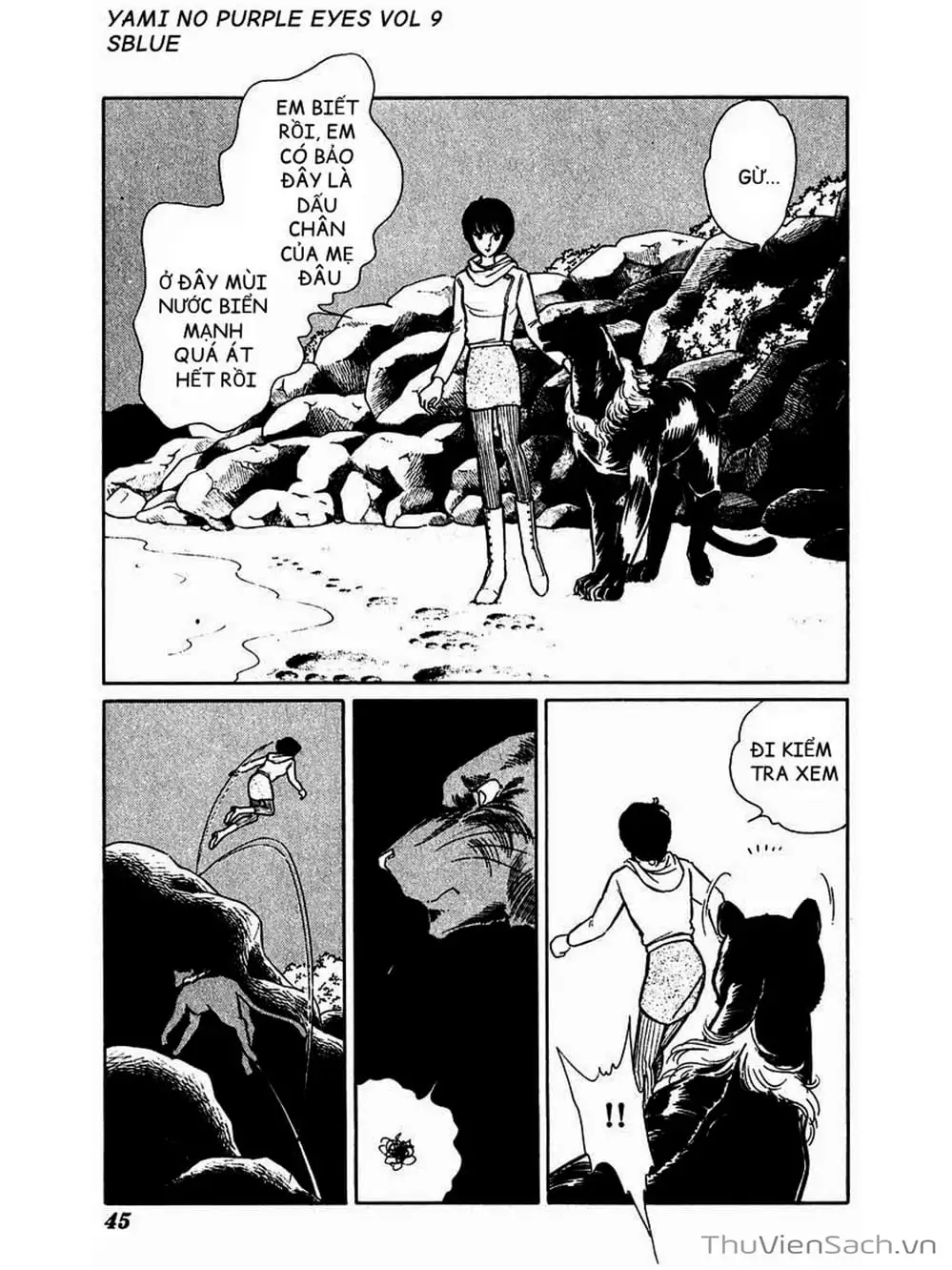 Truyện Tranh Cô Bé Huyền Bí - Yami No Purple Eyes trang 6