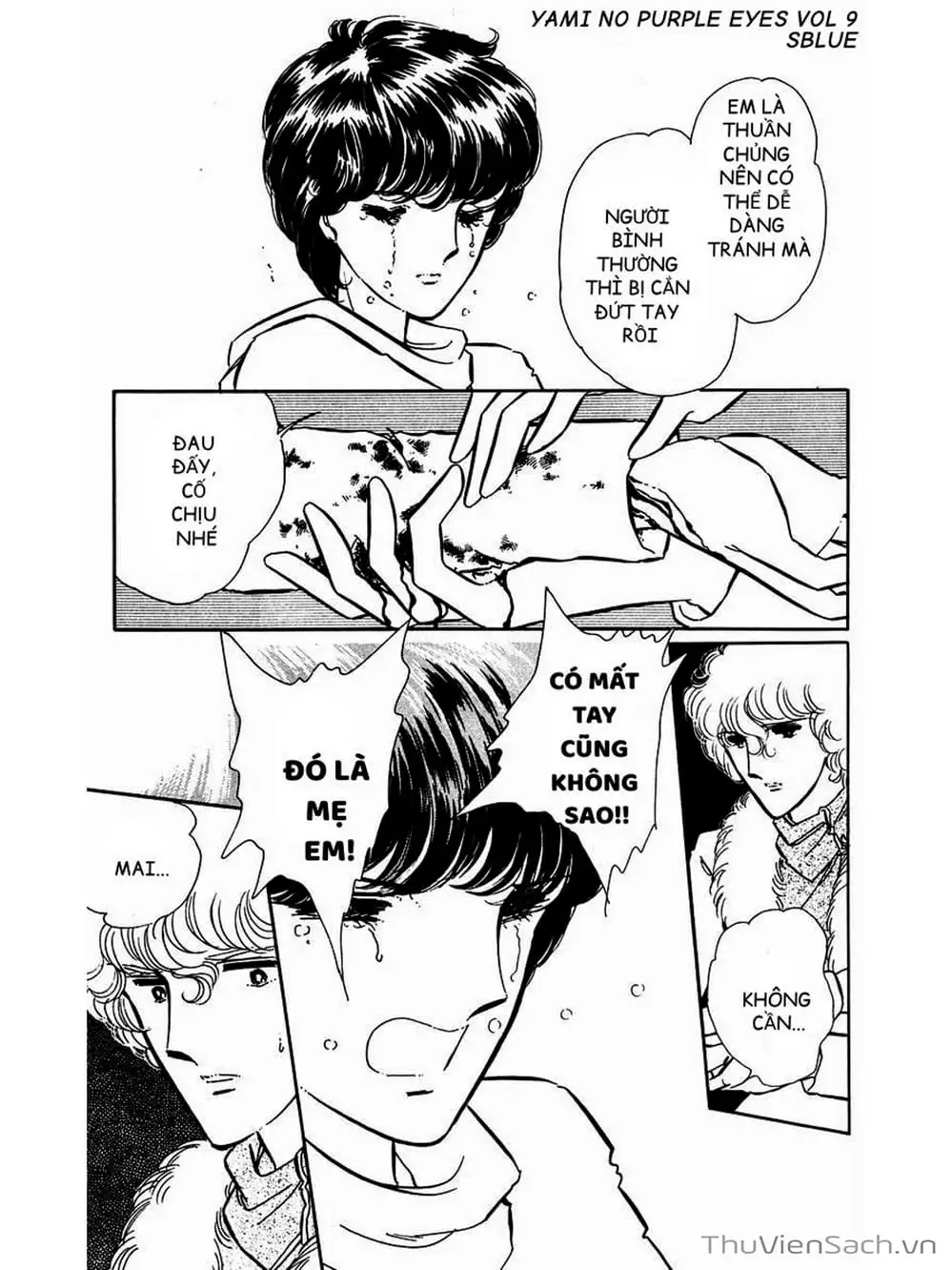 Truyện Tranh Cô Bé Huyền Bí - Yami No Purple Eyes trang 6