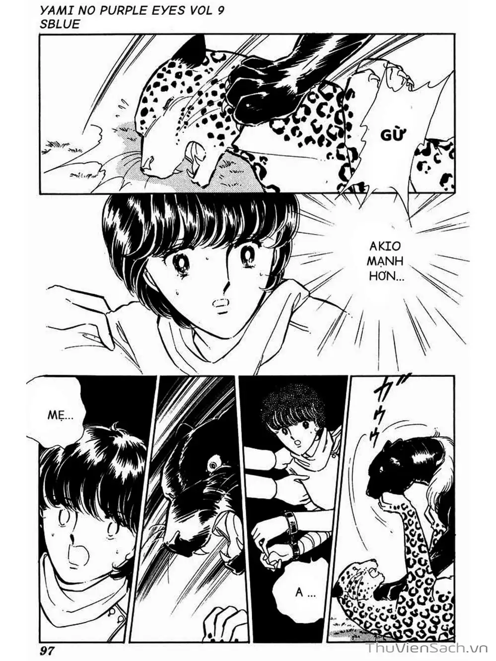 Truyện Tranh Cô Bé Huyền Bí - Yami No Purple Eyes trang 6