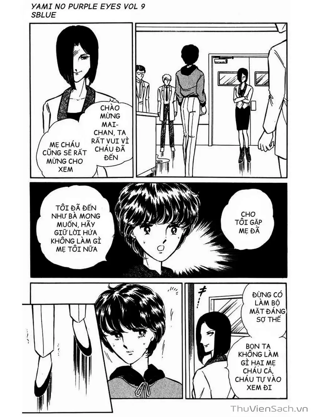 Truyện Tranh Cô Bé Huyền Bí - Yami No Purple Eyes trang 6