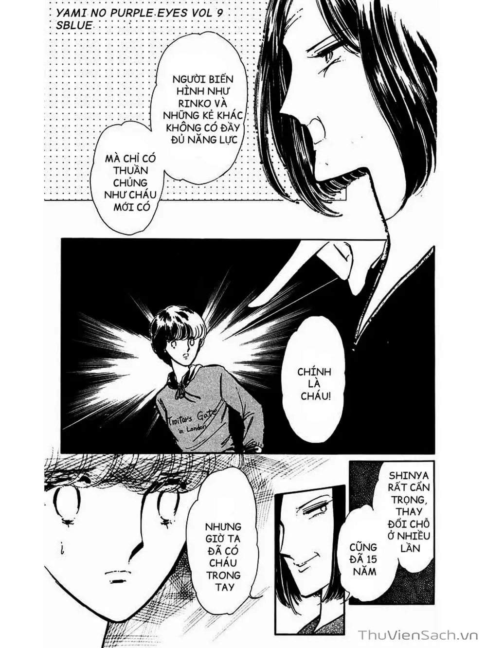 Truyện Tranh Cô Bé Huyền Bí - Yami No Purple Eyes trang 6