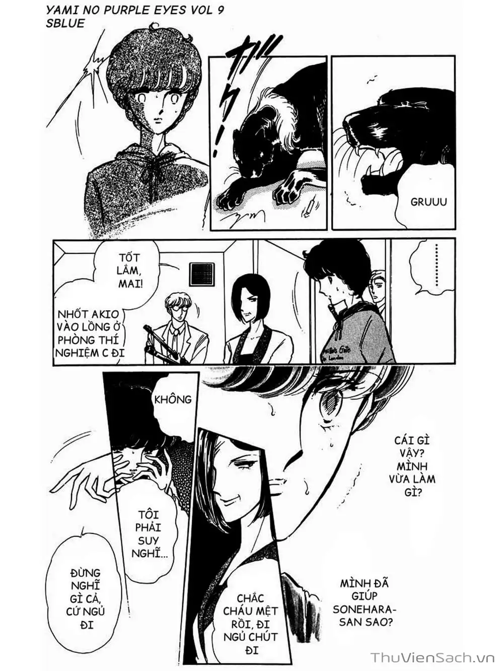 Truyện Tranh Cô Bé Huyền Bí - Yami No Purple Eyes trang 6